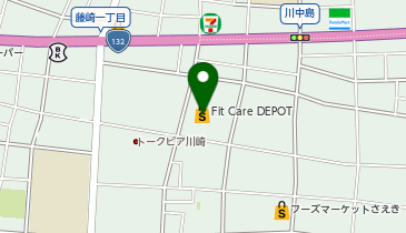 Fit Care DEPOT観音店の地図画像