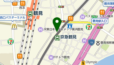 マツモトキヨシ京急鶴見店の地図画像