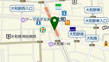 ココカラファイン小田急マルシェ大和店の地図画像