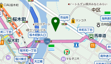 マツモトキヨシ横浜市役所店の地図画像