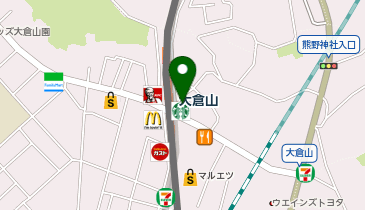 マツモトキヨシ大倉山駅前店の地図画像