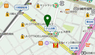 ツルハドラッグ川崎駅前大通り店の地図画像