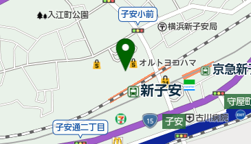 オルトヨコハマの地図画像