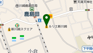 ルリエ新川崎の地図画像