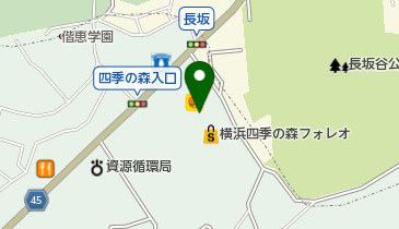 横浜四季の森フォレオの地図画像