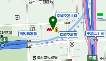 ビアレヨコハマ本館の地図画像