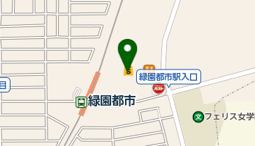 相鉄ライフ緑園都市の地図画像