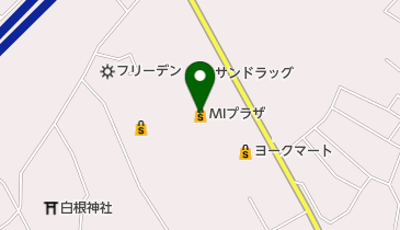 MIプラザの地図画像