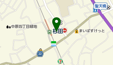プララSUGITAの地図画像