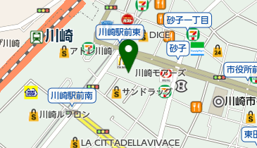 川崎モアーズの地図画像