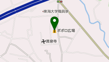 ポポロ広場の地図画像