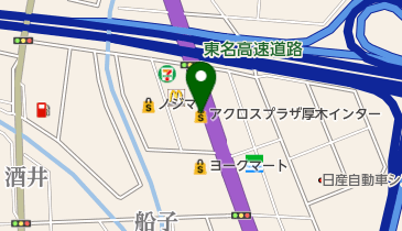 アクロスプラザ厚木インターの地図画像
