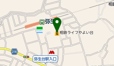 相鉄ライフやよい台の地図画像
