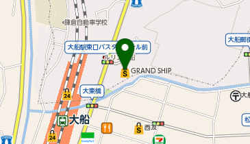 GRAND SHIPの地図画像