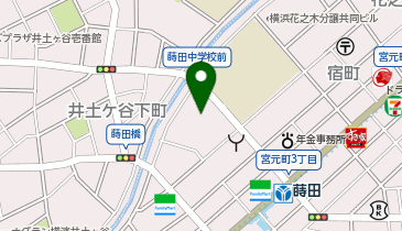 ビエラ蒔田の地図画像