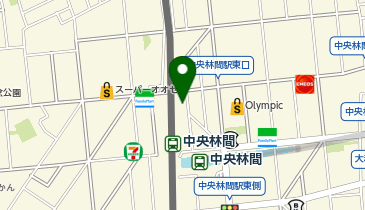 小田急マルシェ中央林間の地図画像