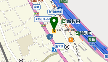 ジーンズメイト新杉田店の地図画像