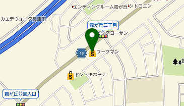 ワークマンプラス横浜霧が丘店の地図画像