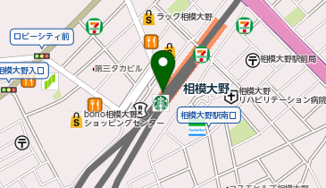 ジーユー相模大野ステーションスクエア店の地図画像