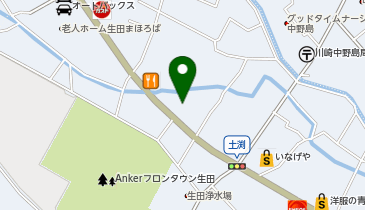 ワークマンプラス川崎中野島店の地図画像