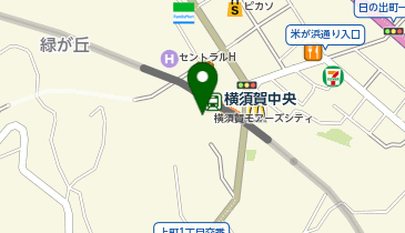 ユニクロ横須賀モアーズシティ店の地図画像