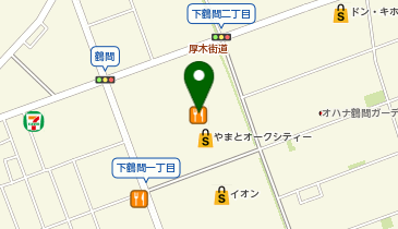 ハニーズIY大和鶴間店の地図画像