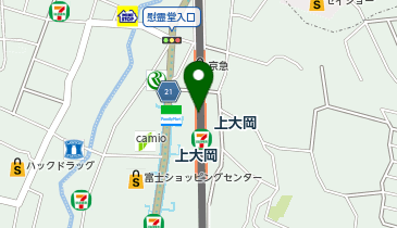 ジーユー上大岡京急店の地図画像