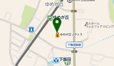 ジーユーゆめが丘ソラトス店の地図画像