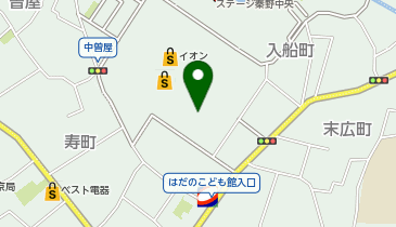 メガスポーツ秦野店の地図画像