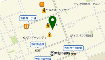 ムラサキスポーツイオンモール大和店の地図画像