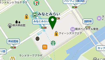 ムラサキスポーツ横浜みなとみらい東急スクエア店の地図画像
