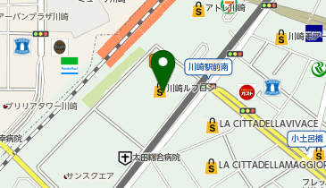 ムラサキスポーツ川崎ルフロン店の地図画像