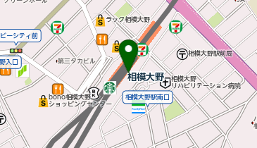 ムラサキスポーツ相模大野ステーションスクエア店の地図画像