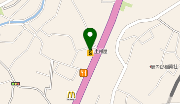 上州屋溝ノ口店の地図画像