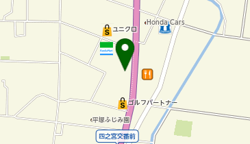 二木ゴルフ平塚店の地図画像