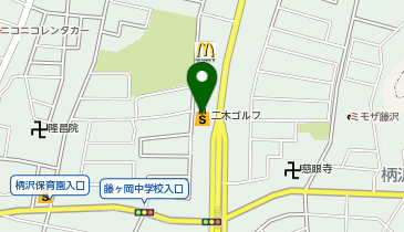 二木ゴルフ藤沢店の地図画像