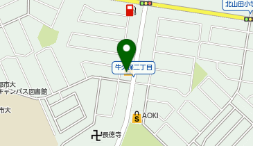 ポイント横浜都筑店の地図画像