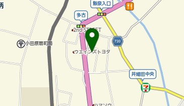 つり具のジャイアント小田原店の地図画像