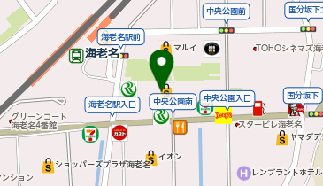 ムラサキスポーツビナウォーク海老名店の地図画像