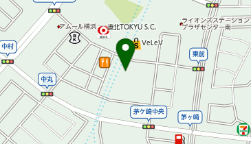 メガスポーツ港北ニュータウン店の地図画像