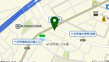 つるやゴルフ十日市場店の地図画像