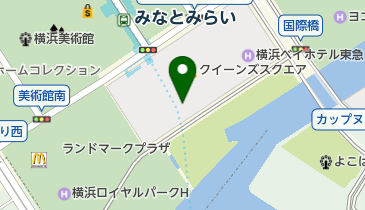 ヴィクトリアゴルフみなとみらい東急スクエア店の地図画像