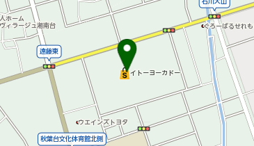 スポーツエクスプレスヴィクトリアイトーヨーカドー湘南台店の地図画像