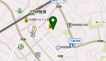 ノジマイトーヨーカドー伊勢原の地図画像