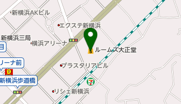 ルームズ大正堂新横浜店の地図画像
