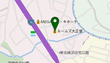 ルームズ大正堂本店の地図画像