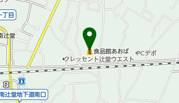 ルームズ大正堂つじどう店の地図画像