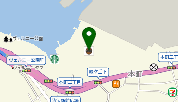 ニトリCoaska Bayside横須賀店の地図画像