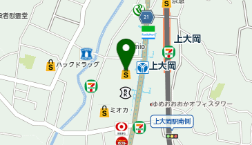 ニトリEXPRESS FUJI上大岡店の地図画像