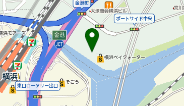 IKEA横浜ベイクォーターの地図画像